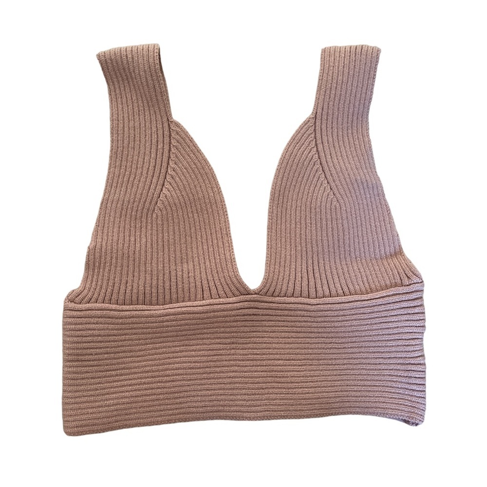 NWOT Womens Knit Ribbed Top Size Medium​
